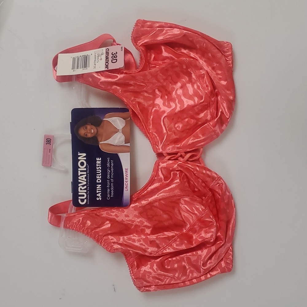 Vintage Curvation Satin Delustre Bra
